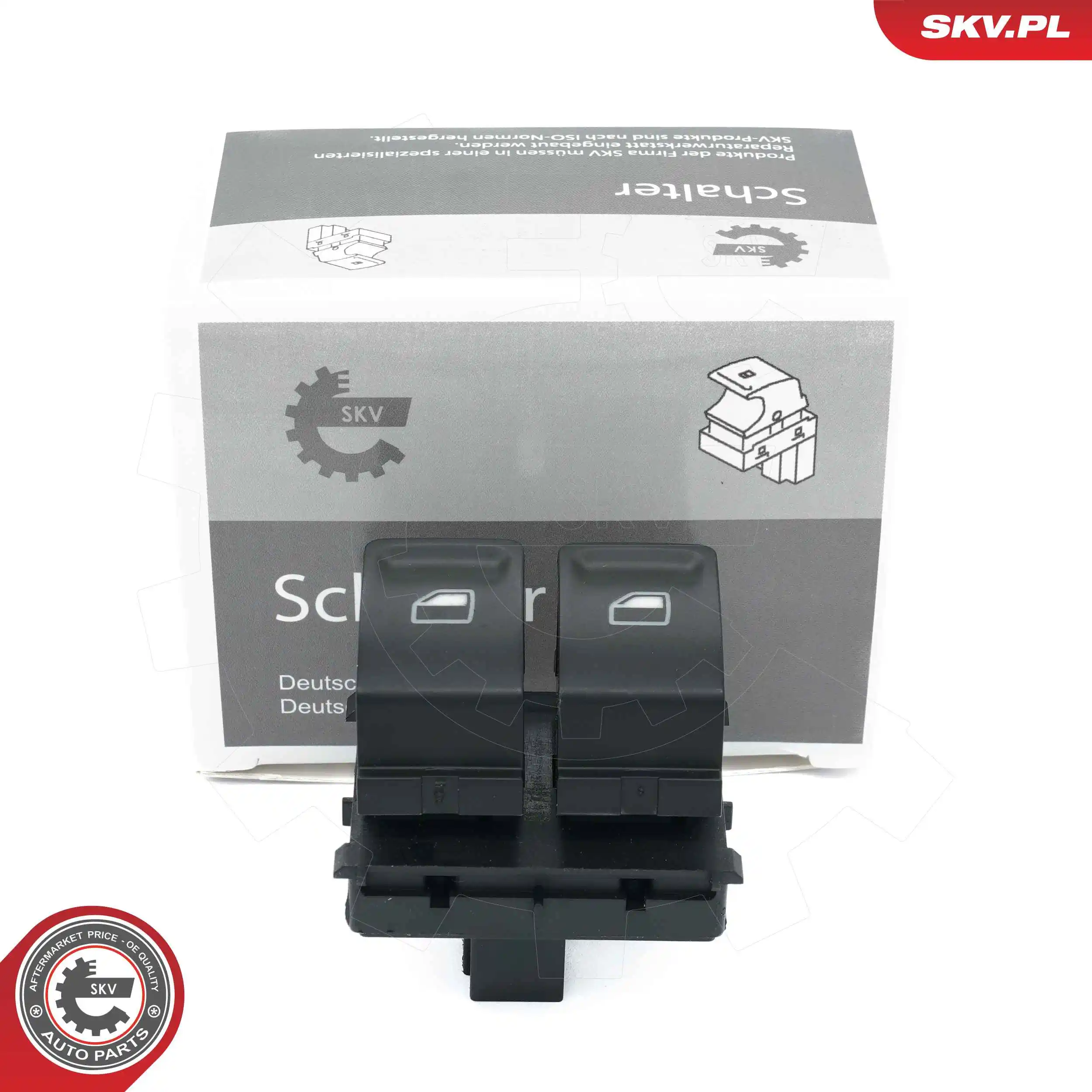 Switch, window regulator